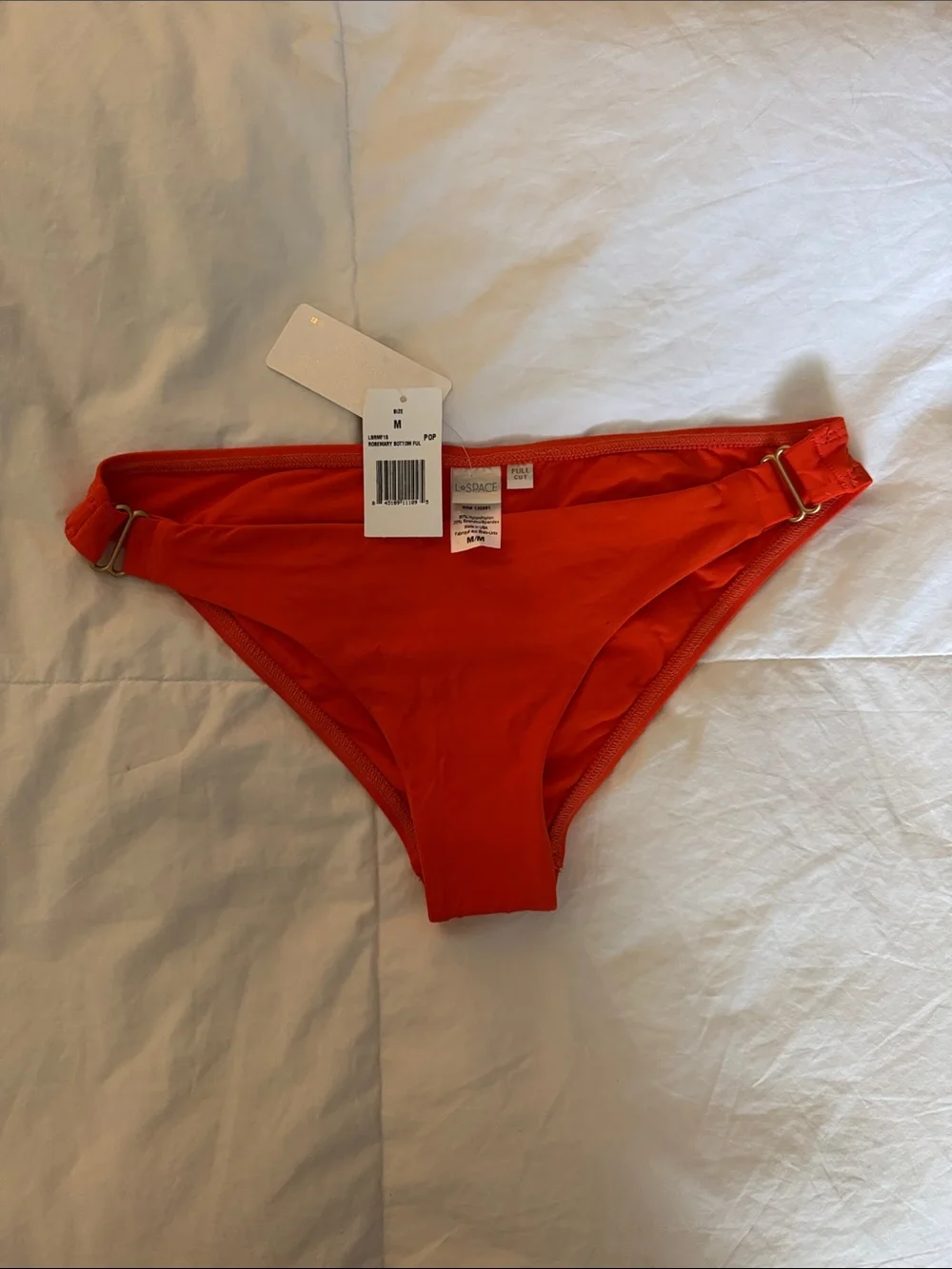 l*space Orange Full Cut Bikini Bottom